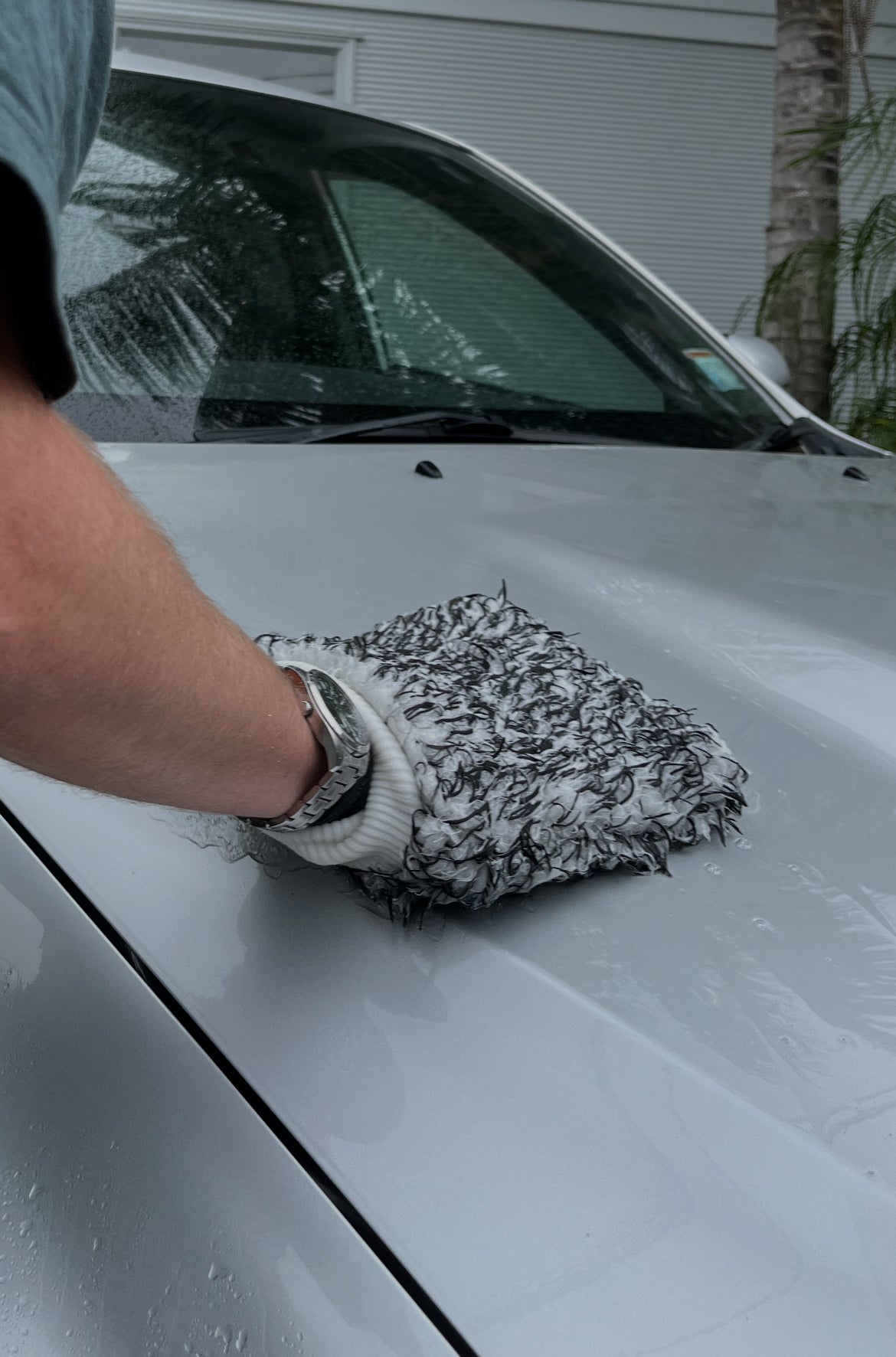 Microfibre Hand Mitt
